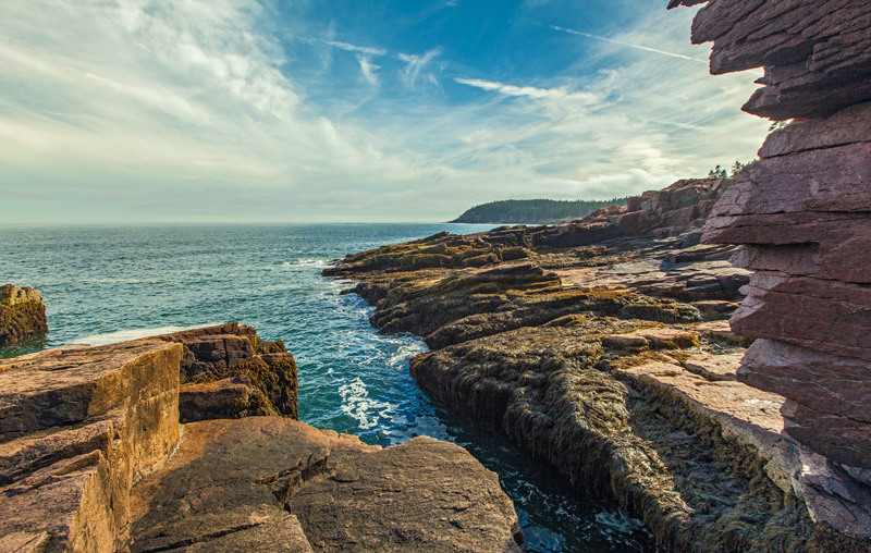 thunder hole in acadia